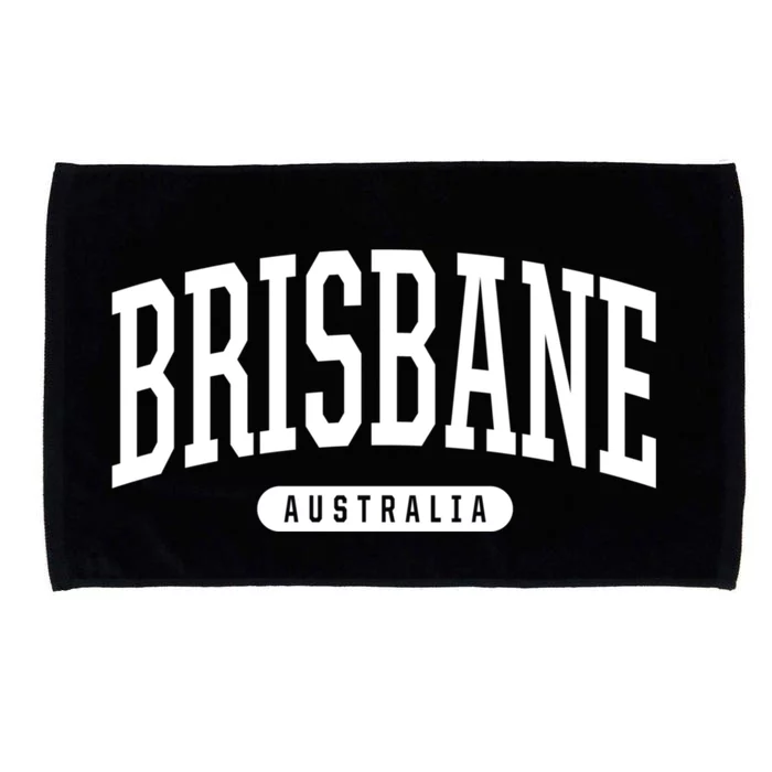 Brisbane Australia Souvenirs College Style Brisbane Australia Souvenir Gift Microfiber Hand Towel