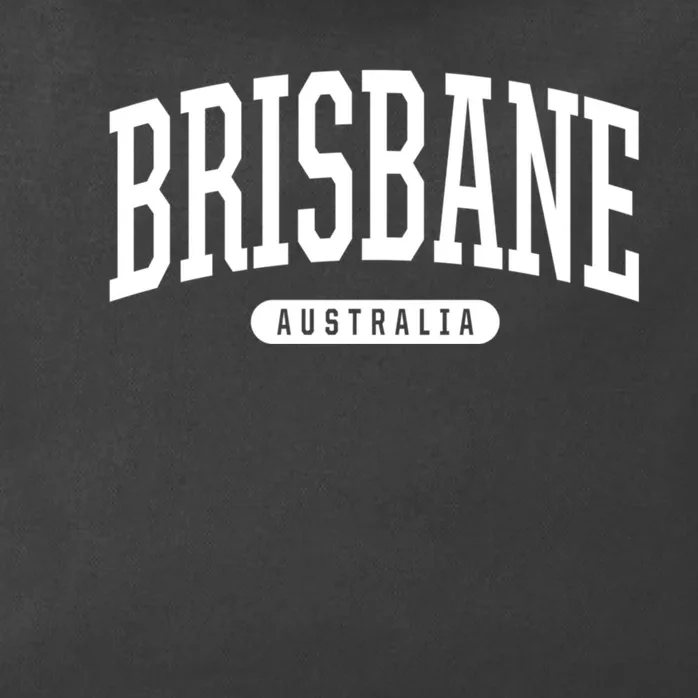 Brisbane Australia Souvenirs College Style Brisbane Australia Souvenir Gift Zip Tote Bag