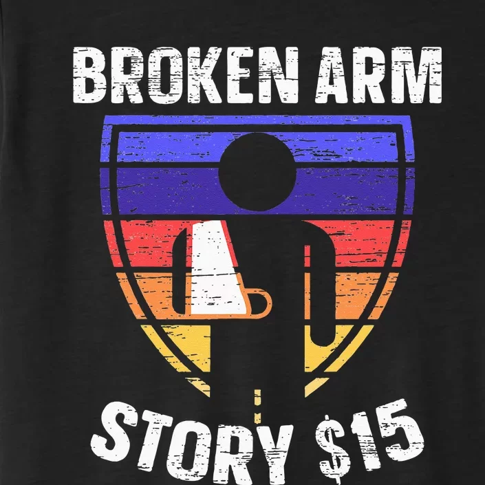 Broken Arm Story Injury Recovery Rehab Injured Hand ChromaSoft Performance T-Shirt