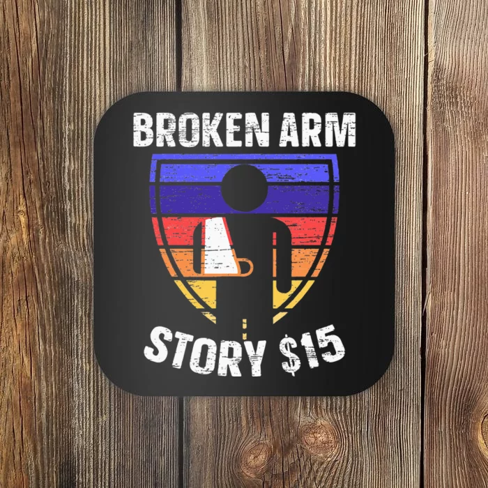 Broken Arm Story Injury Recovery Rehab Injured Hand Coaster