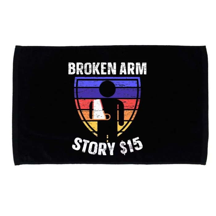 Broken Arm Story Injury Recovery Rehab Injured Hand Microfiber Hand Towel