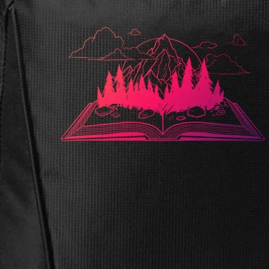 Bookish Adventure Storytelling Imagination Fiction Bookworm Gift City Backpack