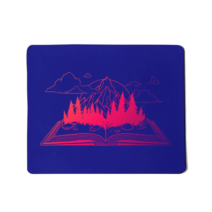 Bookish Adventure Storytelling Imagination Fiction Bookworm Gift Mousepad