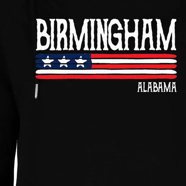 Birmingham Alabama Souvenir Gift Womens Funnel Neck Pullover Hood