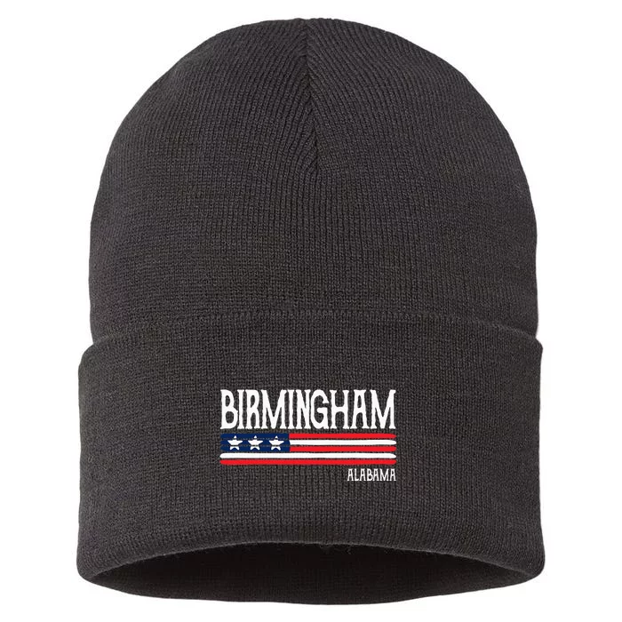 Birmingham Alabama Souvenir Gift Sustainable Knit Beanie