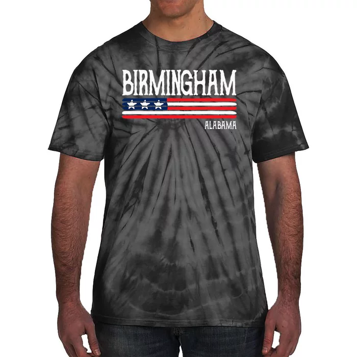 Birmingham Alabama Souvenir Gift Tie-Dye T-Shirt