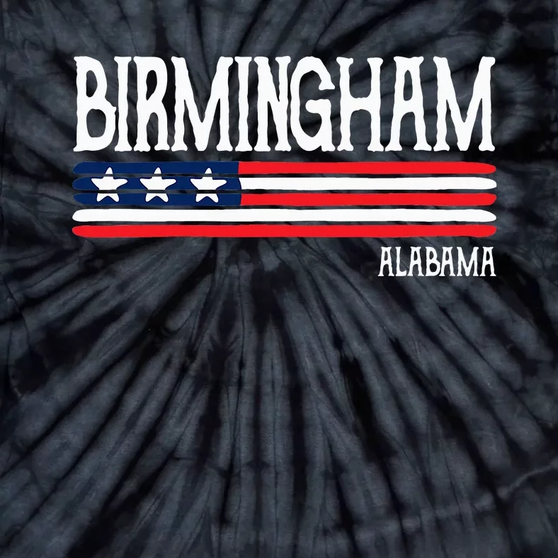 Birmingham Alabama Souvenir Gift Tie-Dye T-Shirt