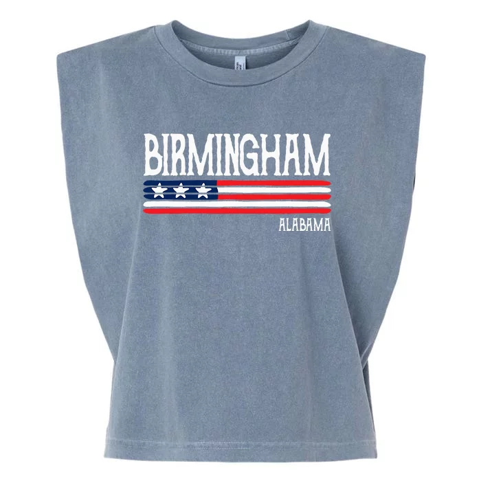 Birmingham Alabama Souvenir Gift Garment-Dyed Women's Muscle Tee