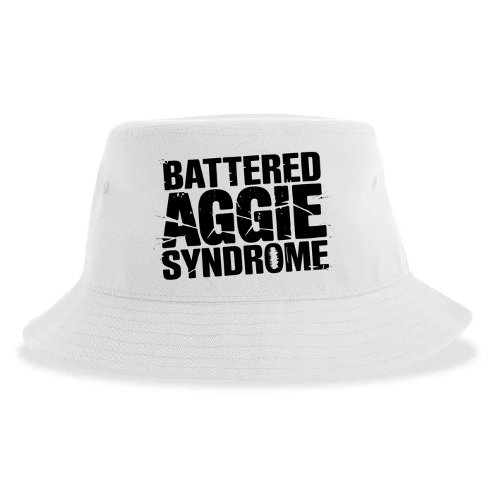 Battered Aggie Syndrome Sustainable Bucket Hat