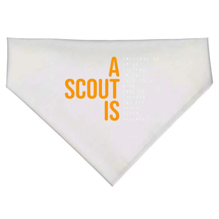 Bsa A Scout Is USA-Made Doggie Bandana