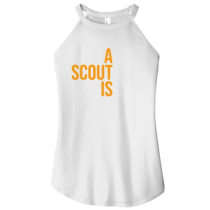 Bsa A Scout Is Women’s Perfect Tri Rocker Tank