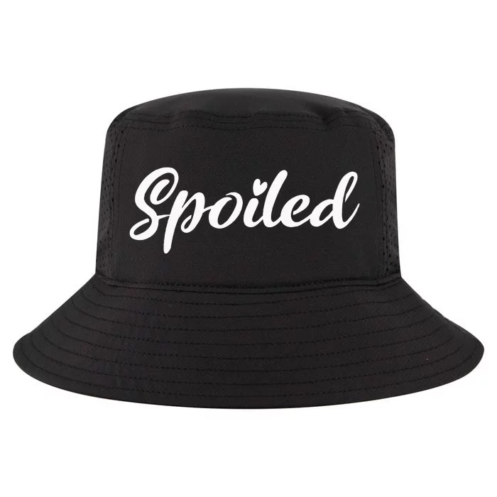 Broke And Spoiled Matching Couples Funny Cool Comfort Performance Bucket Hat