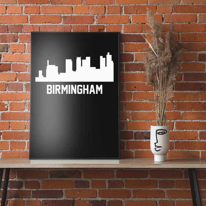 Birmingham Alabama Skyline Cityscape Poster