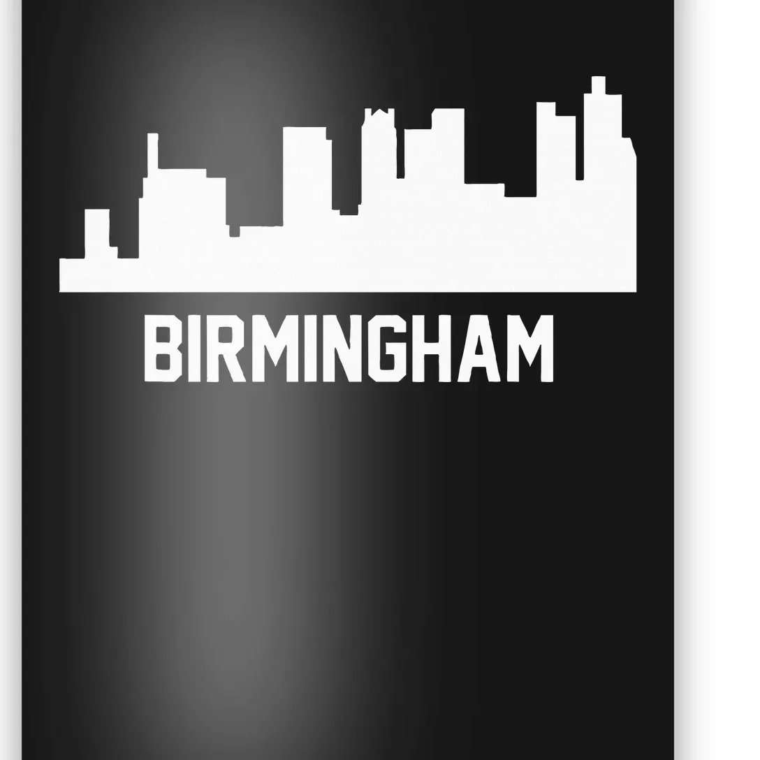 Birmingham Alabama Skyline Cityscape Poster