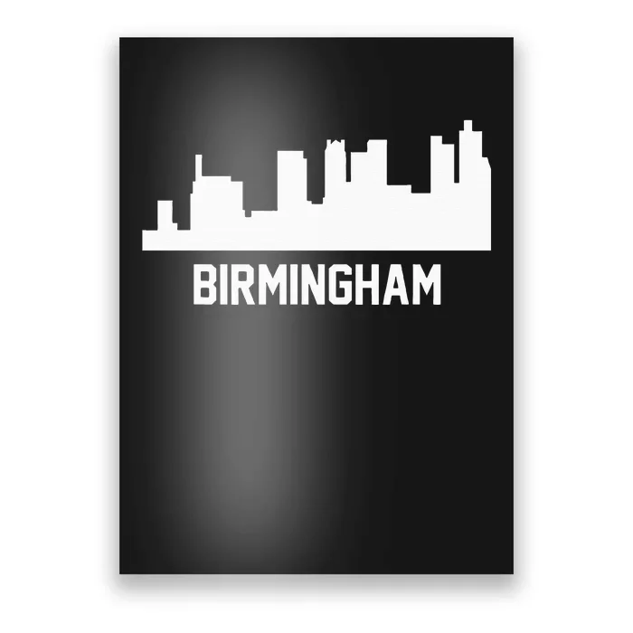 Birmingham Alabama Skyline Cityscape Poster