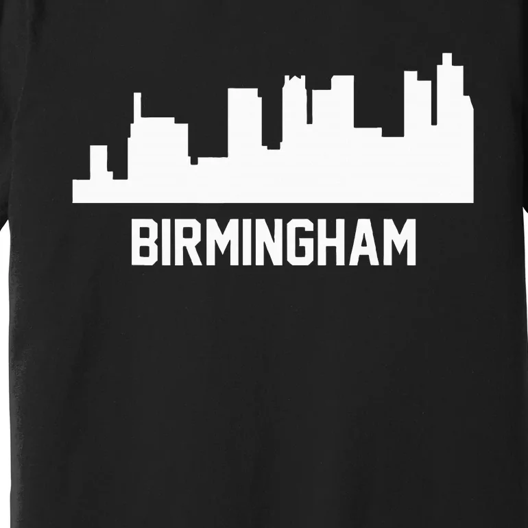 Birmingham Alabama Skyline Cityscape Premium T-Shirt