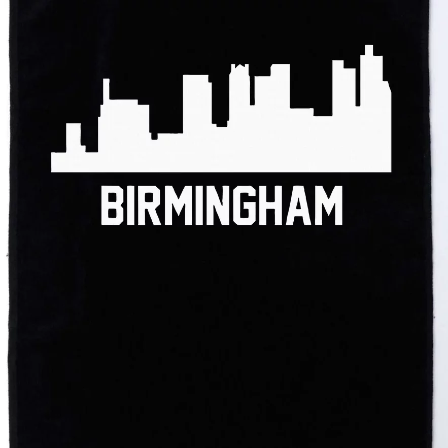 Birmingham Alabama Skyline Cityscape Platinum Collection Golf Towel