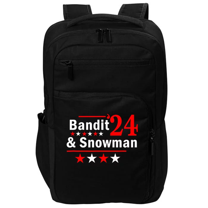 Bandit And Snowman 2024 Election Impact Tech Backpack