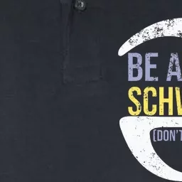 Be A Schwa DonT Stress Funny Phonics Speech Specialist Gift Softstyle Adult Sport Polo