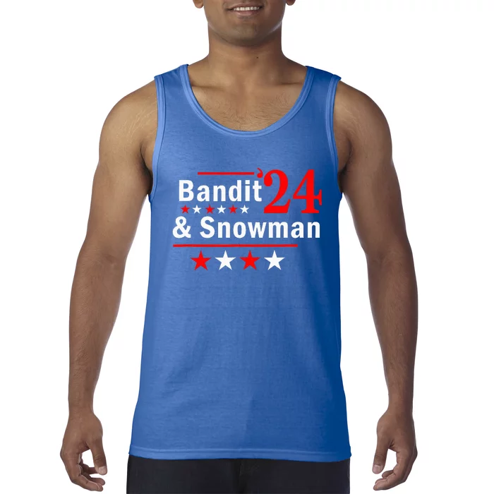 Bandit And Snowman 2024 Election Tank Top