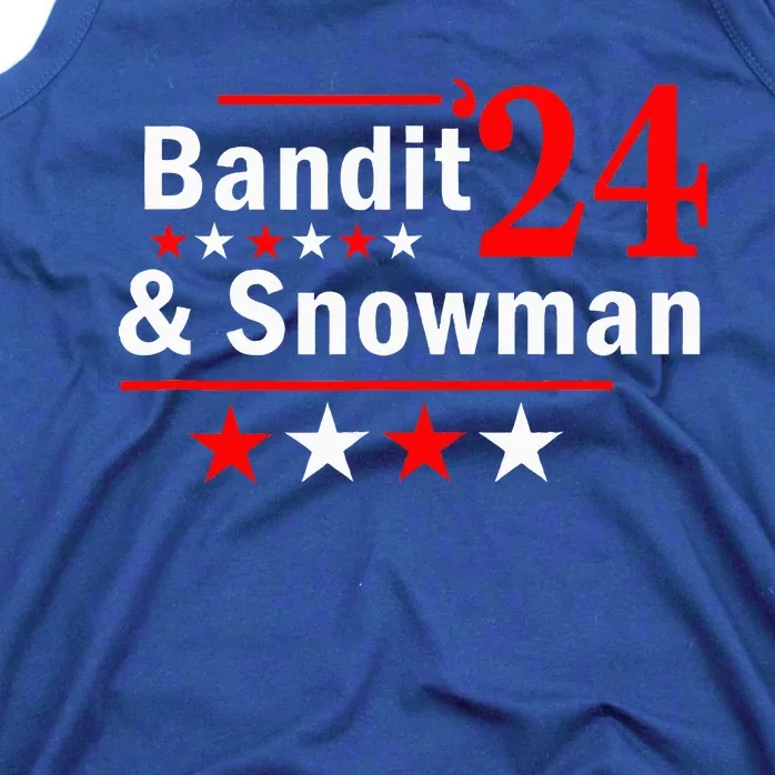 Bandit And Snowman 2024 Election Tank Top