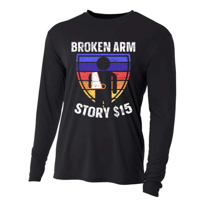 Broken Arm Story Injury Recovery Rehab Injured Hand Cooling Performance Long Sleeve Crew