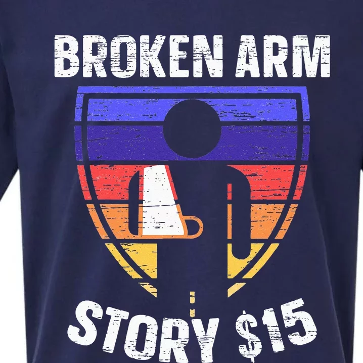 Broken Arm Story Injury Recovery Rehab Injured Hand Sueded Cloud Jersey T-Shirt