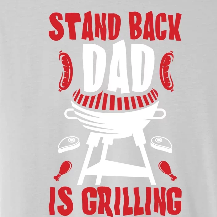 Bbq Accessories Smoker Grill Dad Is Grilling Gloves Father Gift ChromaSoft Performance T-Shirt