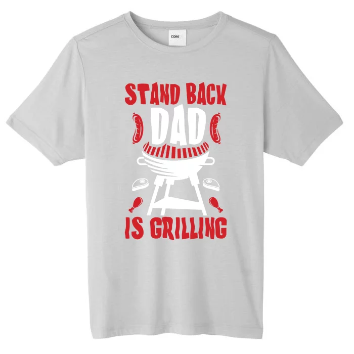 Bbq Accessories Smoker Grill Dad Is Grilling Gloves Father Gift ChromaSoft Performance T-Shirt