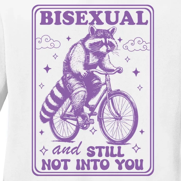 Bisexual And Still Not Into You Bi Pride Subtle Bisexual Ladies Long Sleeve Shirt