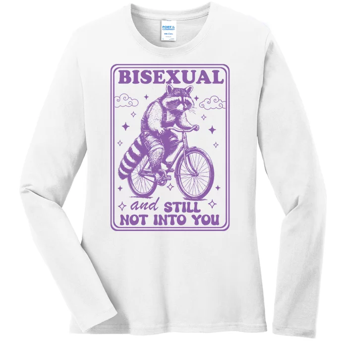 Bisexual And Still Not Into You Bi Pride Subtle Bisexual Ladies Long Sleeve Shirt