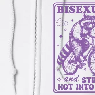 Bisexual And Still Not Into You Bi Pride Subtle Bisexual Full Zip Hoodie