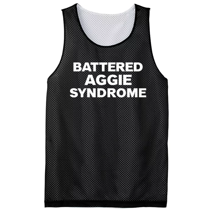 Battered Aggie Syndrome Mesh Reversible Basketball Jersey Tank