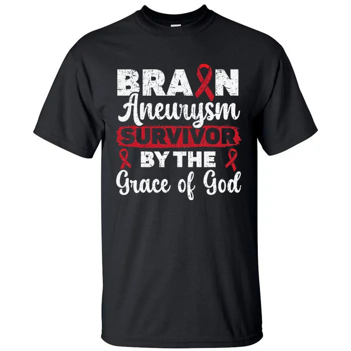 Brain Aneurysm Survivor Medical Condition Aneurysm Awareness Tall T-Shirt