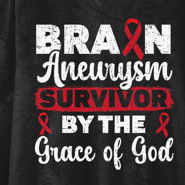 Brain Aneurysm Survivor Medical Condition Aneurysm Awareness Hooded Wearable Blanket