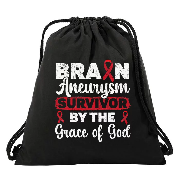 Brain Aneurysm Survivor Medical Condition Aneurysm Awareness Drawstring Bag