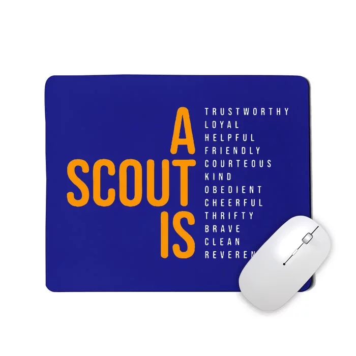 Bsa A Scout Is Mousepad