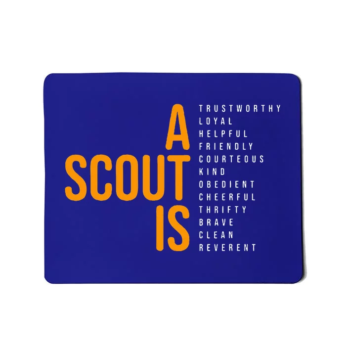 Bsa A Scout Is Mousepad