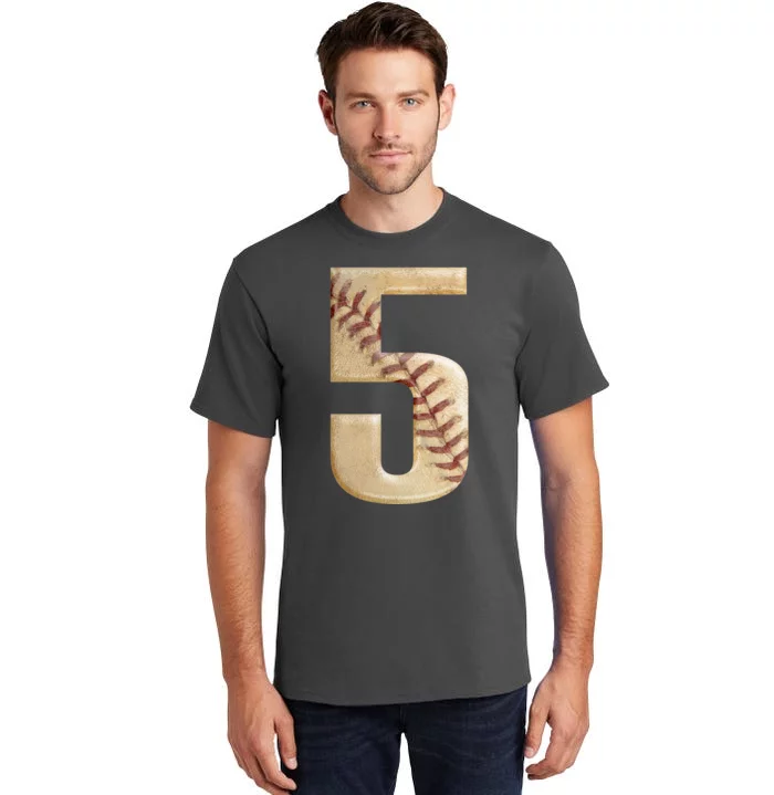 Baseball 5th Birthday Tall T-Shirt