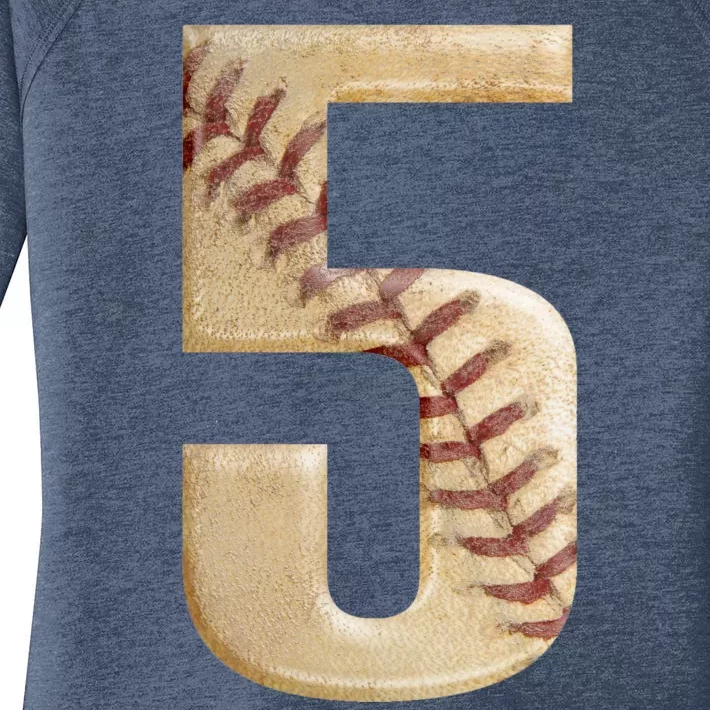 Baseball 5th Birthday Women's Perfect Tri Tunic Long Sleeve Shirt