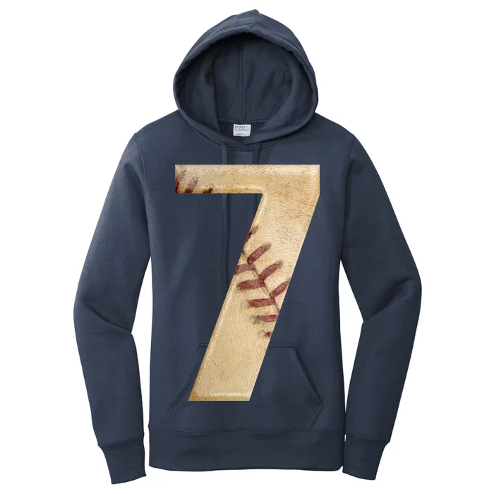 Baseball 7th Birthday Women's Pullover Hoodie