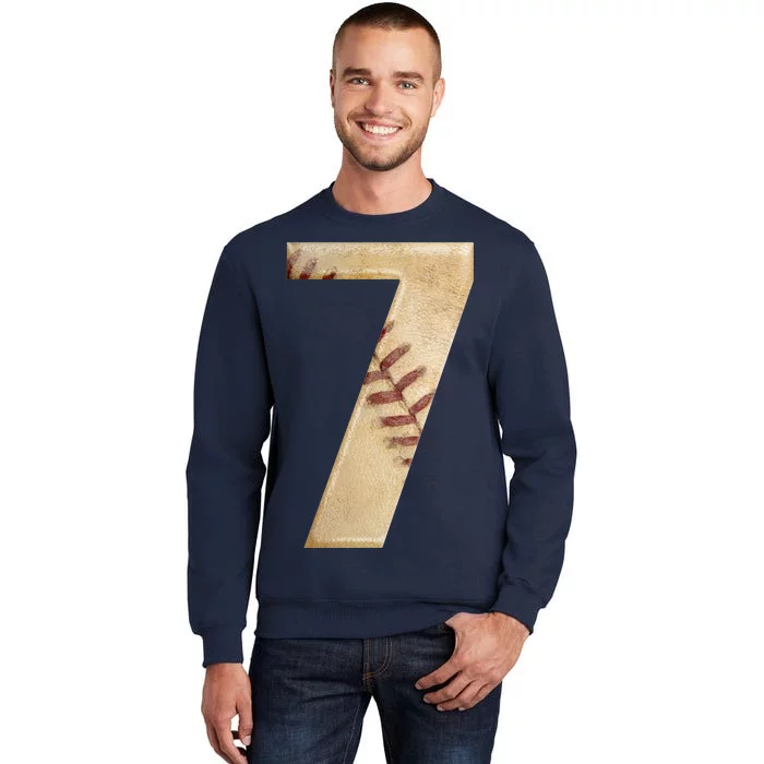 Baseball 7th Birthday Tall Sweatshirt