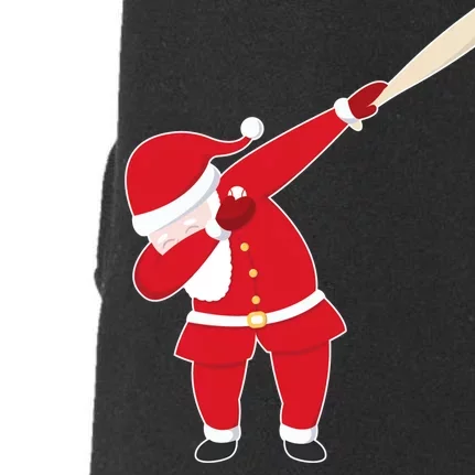 Baseball Bat Dabbing Santa Doggie 3-End Fleece Hoodie