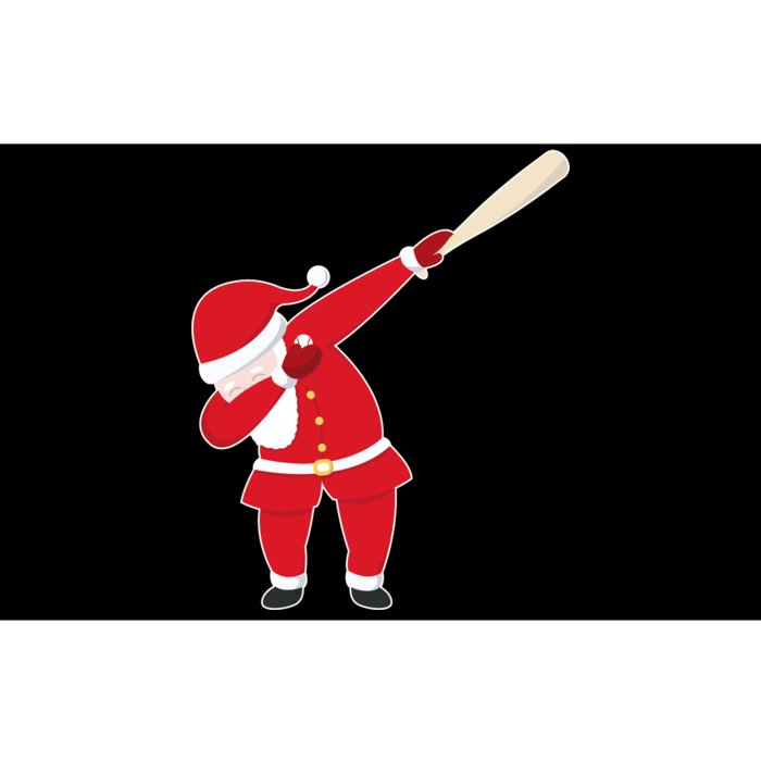 Baseball Bat Dabbing Santa Bumper Sticker