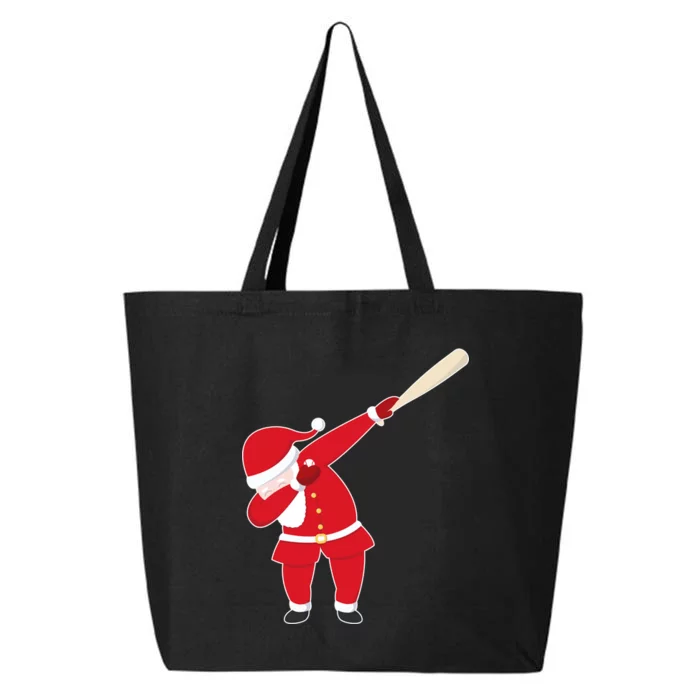 Baseball Bat Dabbing Santa 25L Jumbo Tote