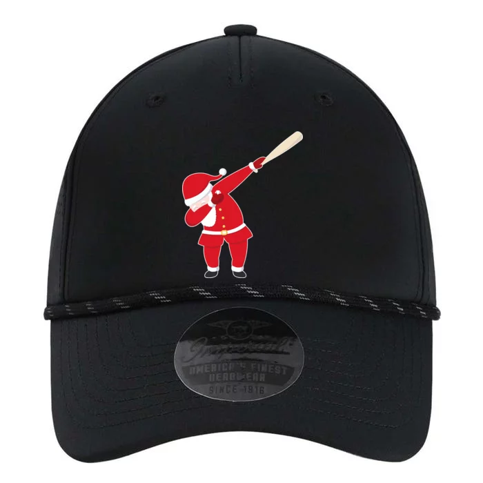 Baseball Bat Dabbing Santa Performance The Dyno Cap