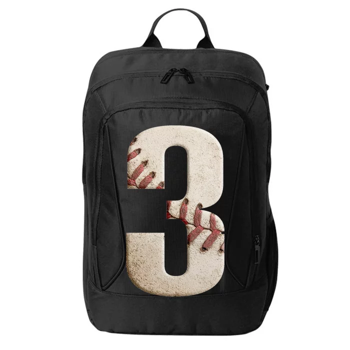 Baseball Birthday 3rd Birthday City Backpack