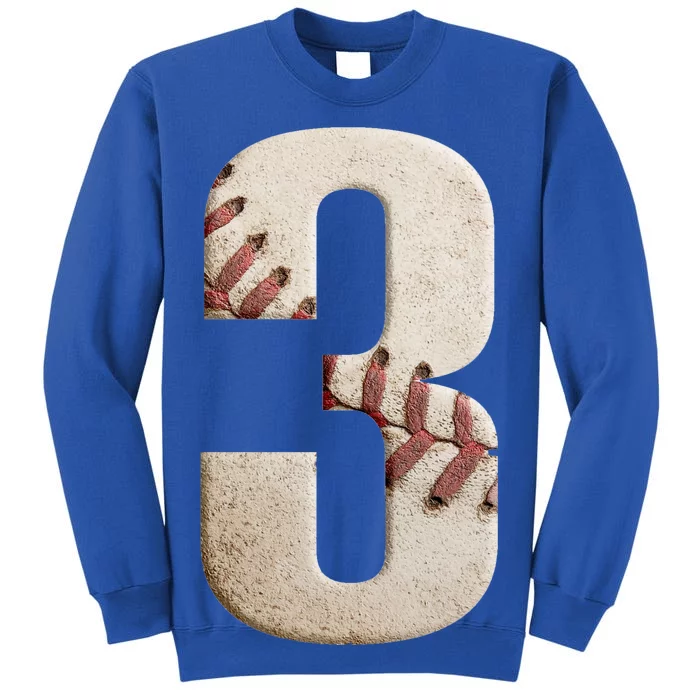 Baseball Birthday 3rd Birthday Sweatshirt