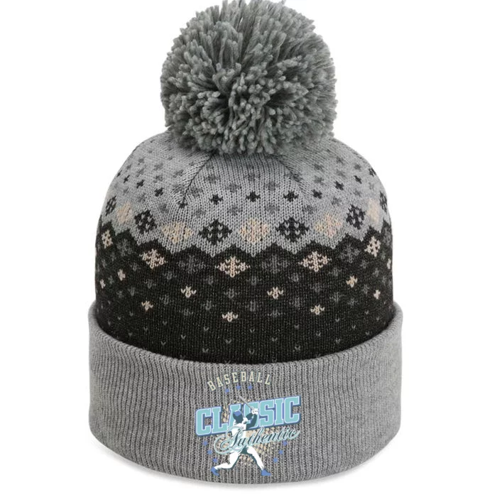 Baseball Classic The Baniff Cuffed Pom Beanie