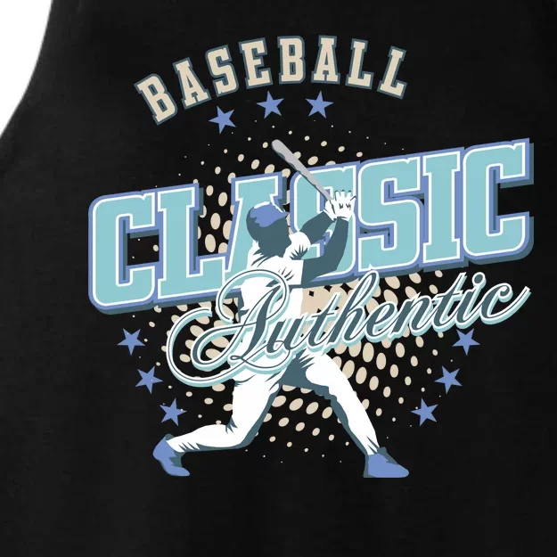 Baseball Classic Ladies Tri-Blend Wicking Tank